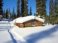 Other cabin on trail